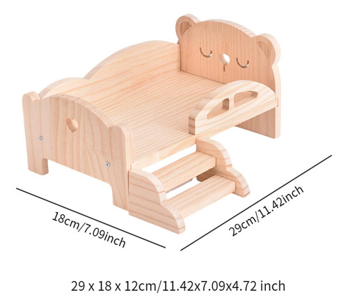 Simulación De De Madera Para Muñecas Bjd, Juguete De