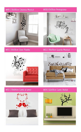Vinilos Decorativos Pared Farol Gatos Mariposas Pentagrama