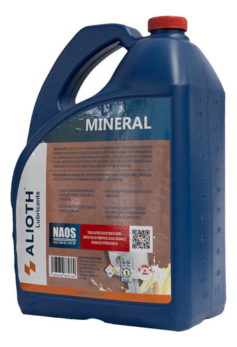 Naos Mineral Sae 25w-50 Sp Alto Kilometraje Aceite 5lts