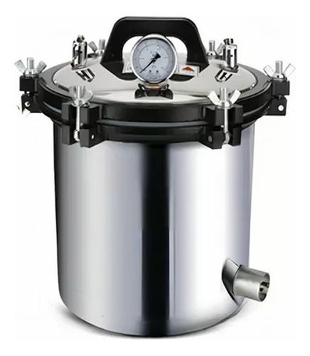 Esterilizador Autoclave Vapor Presión Acero Inoxidable 18l