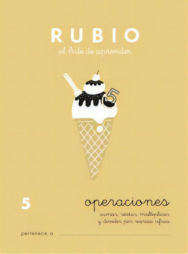 Operaciones Rubio 5, De Rubio Silvestre, Ramón. Editorial Ediciones Técnicas Rubio - Editorial Rubio, Tapa Blanda En Español