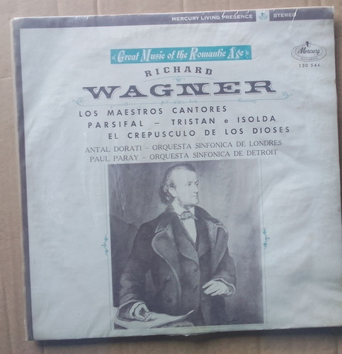 Vinilo Lo Richard Wagner Los Maestros Cantores Parsifal