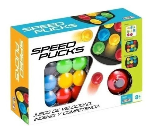 Juego De Mesa Magnific Habilidad Ingenio Speed Pucks 2276