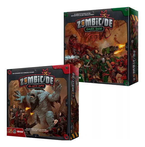 Zombicide Dark Side + Black Ops Juego De Mesa En Español