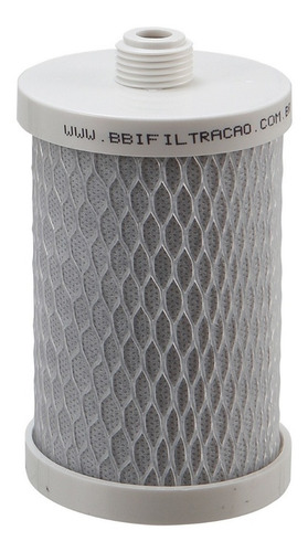 Refil Filtro 5 Carbon Block Rosca Bbi R125 Igatu 446 568 Carvão Ativado Rosqueável