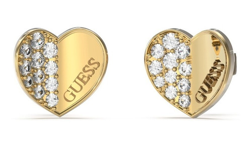 Aretes Para Mujer Guess Peony Art Color Dorado