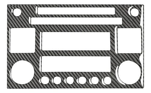 Car Center Console Frame Radio Cd Panel Cover Trim Para 350z