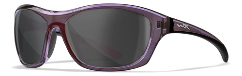 Lentes Wiley X Wx Glory Active Para Mujer, Color Gris Ahumad