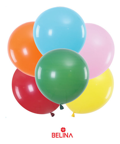 Globos De Látex 25pcs 30cm Colores Surtidos