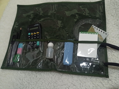 Kit Anotação Militar Operacional Com Organizador