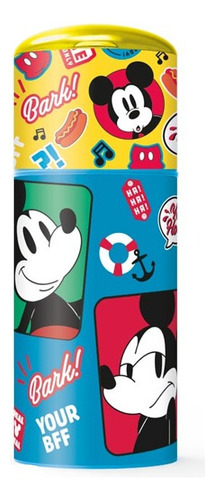 Mickey Mouse Botella 350 Ml Character Slipper Color Celeste