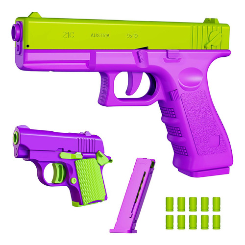 Shell Ejecting Toy 1911 Llessoo, 2 Paquetes, Fidget Toys, Co