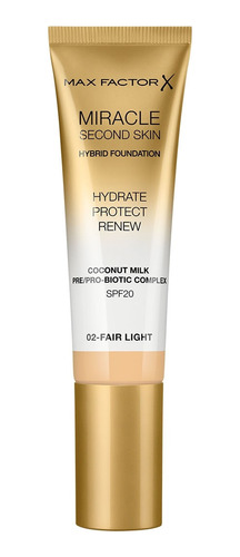 Base Max Factor Miracle Second Skin 2 Fair Light