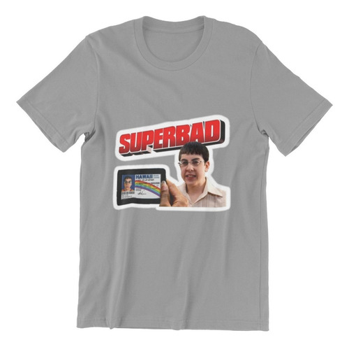 Polera Unisex Superbad Supercool Mclovin Estampado Algodon