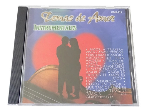 Temas De Amor Instrumentales Cd Disco Compacto 2006 Jasper