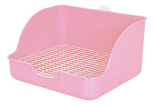 Caja De Arena Rectangular Para Conejos, Baño Para Hámsteres,