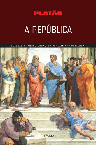 A República, de Platón. Editora Lafonte Ltda, capa mole em português, 2021
