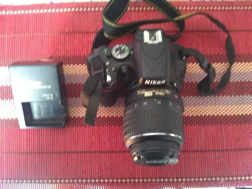 Cámara Nikon D5100 Flamante Con Dos Baterías