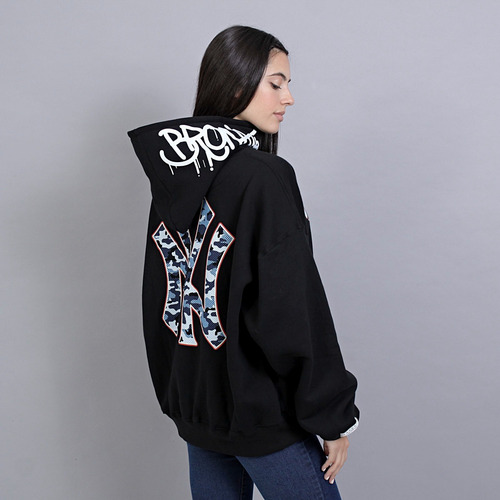 Buzo Hoodie Oversize Charlie & Thomy Mod. Nyc Algodón