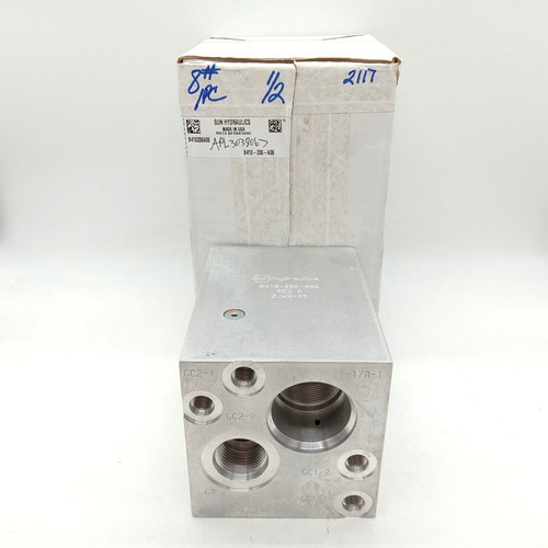Sun Hydraulics B410206a06 Manifold Ccs