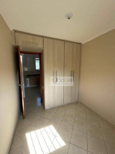 Apartamento Com 2 Dormitórios Para Alugar, 46 M² Por R$ 700,00/mês - Conjunto Habitacional Padre Anchieta - Campinas/sp - Ap0559