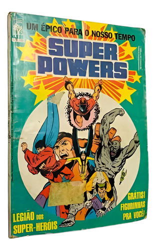 Gibi Antigo Super Powers 1a Edição (Usado)