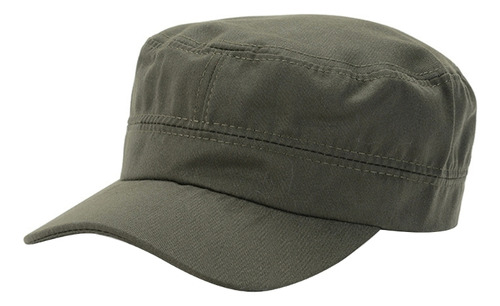 Gorra Militar Para Mujer Y Hombre, Transpirable, Plana, Con