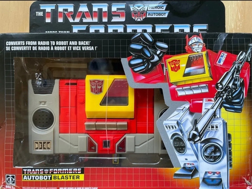 Transformers Vintage G1 Autobot Blaster, Radio Casete Robot*