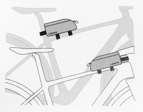 Imagen 3 de 3 de Bolso Bicicleta Dual Dos Posiciones Lezyne Energy Caddy - Ciclos