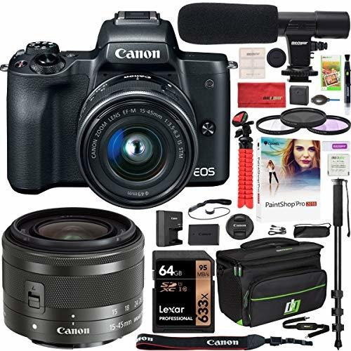 Camara Digital Canon Eo M50 Sin Espejo Video 4k Kit