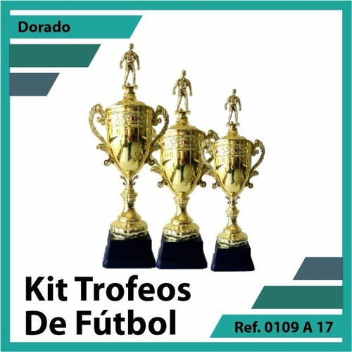 Kit Trofeos En Medellin Primer, Segundo Y Tercer Puesto