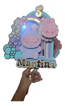 Comprar Caketopper Labubu Muñeco Adorno Para Torta Agua Labubu