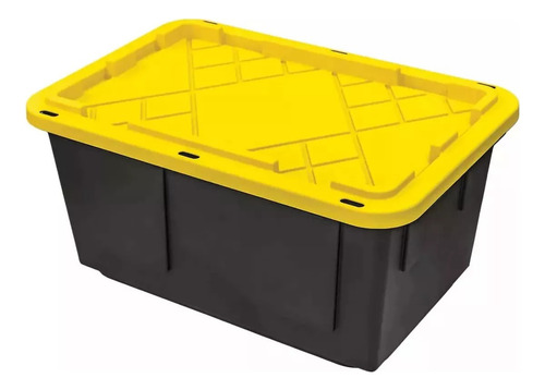 Caja Almacenamiento Greenmade 102 Lts Negra 1pz