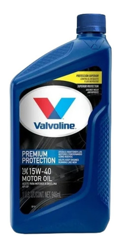 Aceite De Motor Valvoline Premium 15w-40  --roll Steel--