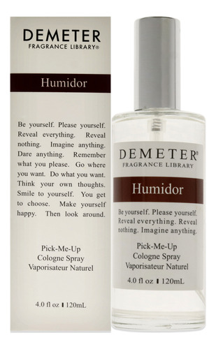 Perfume Demeter Humidor Cologne Spray 120 Ml Para Mujer