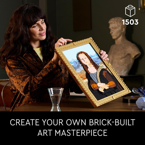 Juego De Construcción Lego Art Mona Lisa - Leonardo Da Vi...