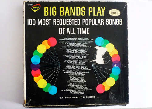Big Bands Play - 100 Most Requested Popular Songs - Lp 