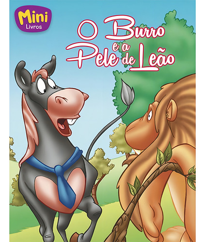 Mini - Fábulas: Burro e a Pele de Leão, O, de Belli, Roberto. Editorial Todolivro Distribuidora Ltda. em português, 2016