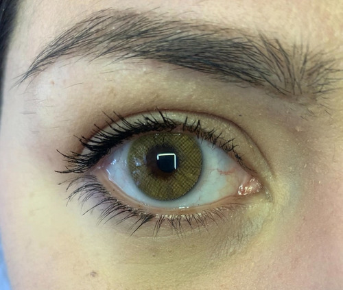 Imagen 5 de 8 de Freshlady - Ocre Hidrocor Kk02 Lentes De Contacto Anuales