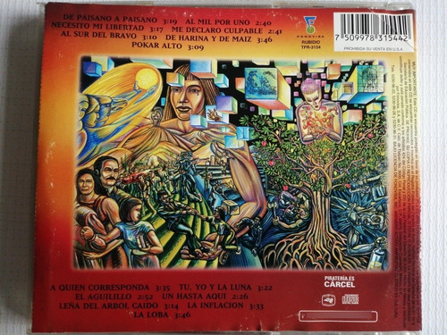 Los Tigres Del Norte Cd De Paisano A Paisano (Usado)