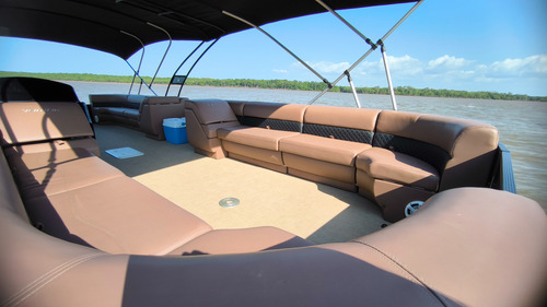Lancha Ventura Pontoon 320 Loja V-cat Vcat Fluvimar Solara