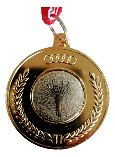 Medalla Deportiva Victoria 5 Cms. Incluye Grabado Y Cinta.