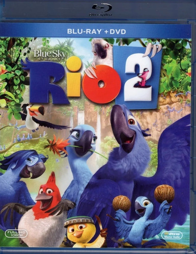 Rio 2 Dos Anne Hathaway Pelicula Blu-ray + Dvd Nuevo Sellado