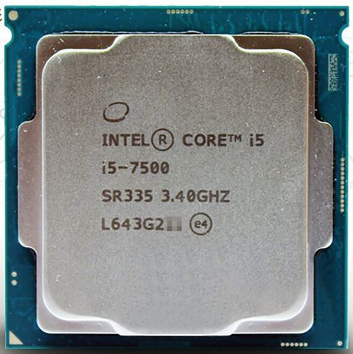 Procesador Gamer Intel Core I5-7500 3.40ghz 3.80ghz