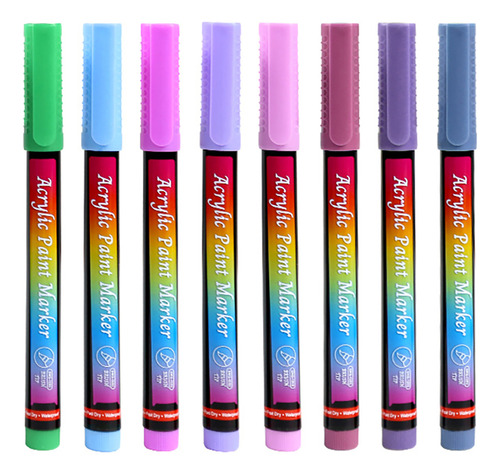 24 Colors Acrylic Paint Marker Pens