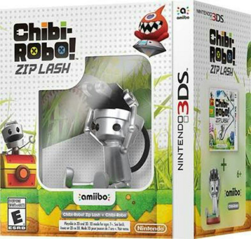 Chibi Robo ! Zip Lash Con Amiibo Nuevo Nintendo 3ds Dakmor