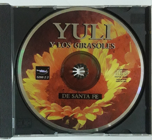 Yuli Y Los Girasoles - Cd De Santa Fe (sin Carátulas) Cumbia