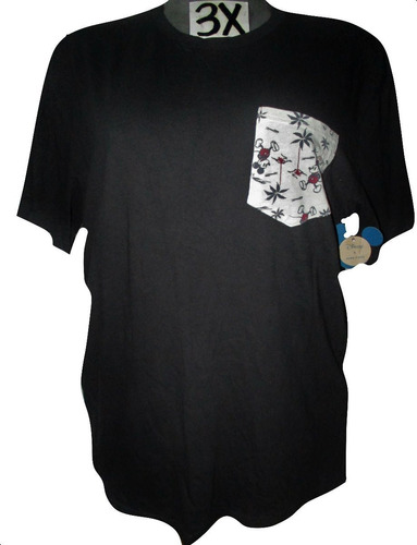 Blusa Negra Micky Mouse Pijama Talla 3x (42/44) Junk Food