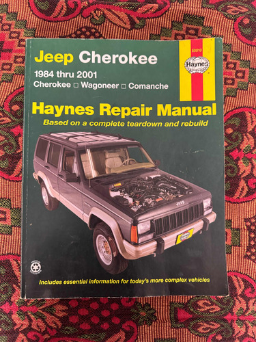 Libro Reparación De Jeep Cherokee Original Americano Inglés