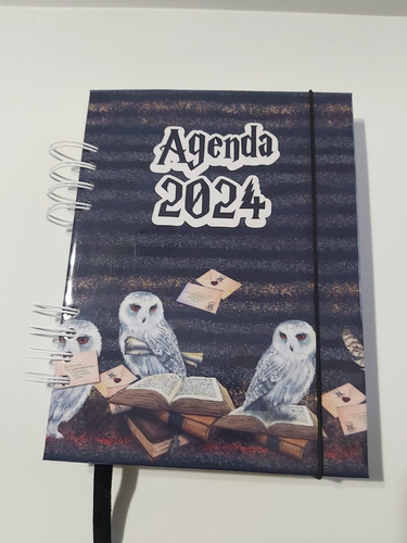 Agenda Diaria 2024 Personalizada Harry Potter